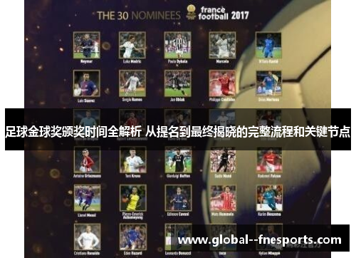 足球金球奖颁奖时间全解析 从提名到最终揭晓的完整流程和关键节点 足球金球奖颁奖时间全解析 从提名到最终揭晓的完整流程和关键节点